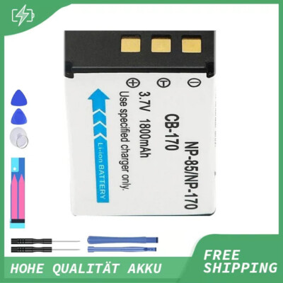 Akku für Fuji NP-85 Fujifilm Finepix F305 SL240 SL245 SL260 SL280 SL300 SL305