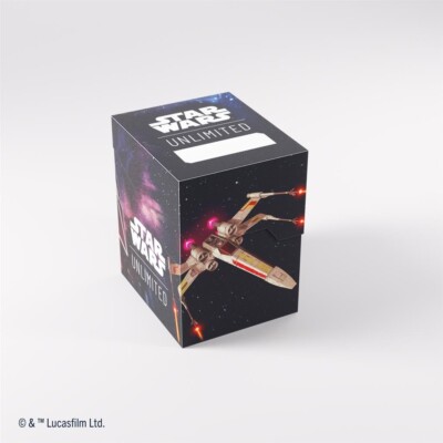 Gamegenic - Star Wars Unlimited Soft Crate Deckbox X-Wing/Tie-Fighter TCG NEU !