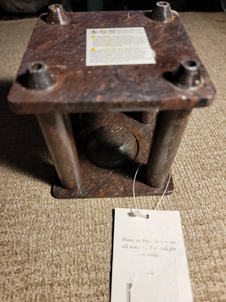 Calentador de aceite de piedra de jabón Elegant Expressions 4" de alto Foto 2 de 2