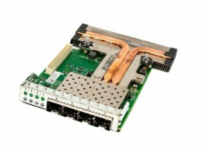 DELL Emulex 10GB QUAD PORT SFP+ ONECONNECT OCM14104B-U1-D NETWORK CARD - 4X4RK
