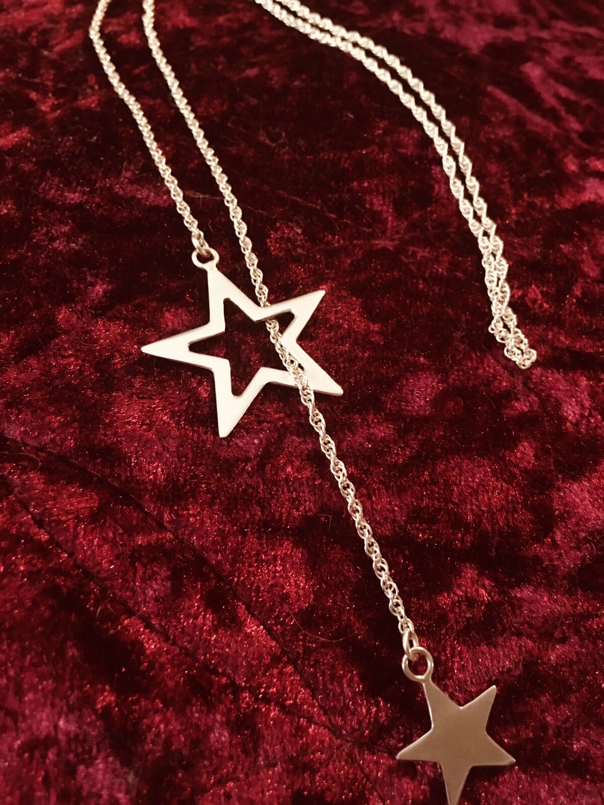 ⭐️⭐️Sterling Silver 925 Double Star Toggle Style … - image 6