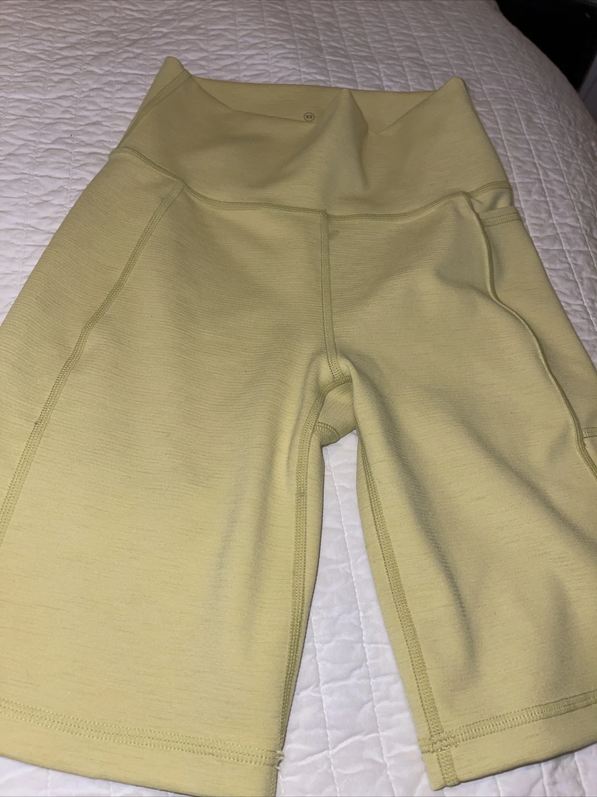 sweaty-betty super sculpt yoga exercise side phone pocket guc shorts