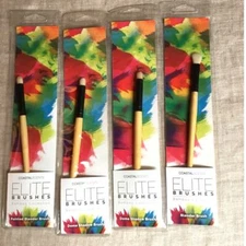 Coastal Scents Elite Brushes Set of 4 Eye Shadow  Makeup New