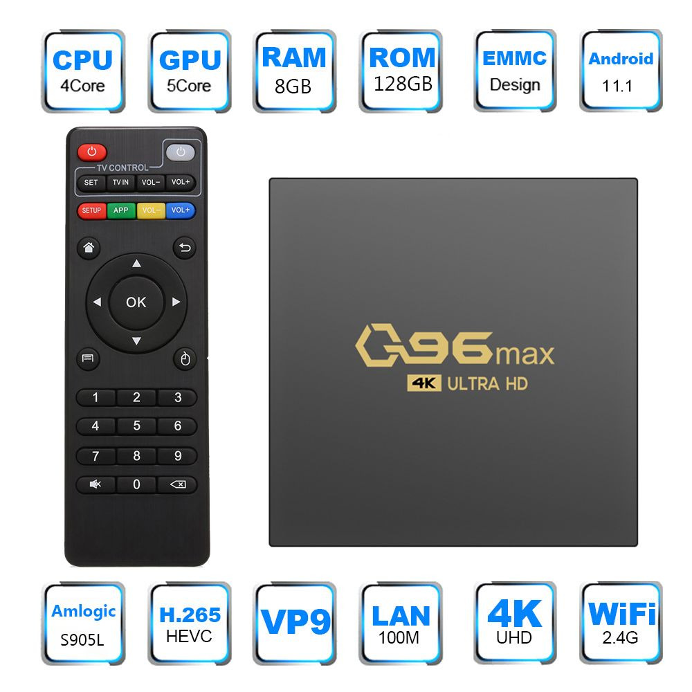 Q Tv Box Android Player, Android Tv Set Q Box, Q96 Android Tv Box