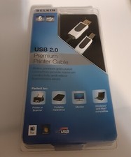 Belkin Premium Printer Cable USB 2.0, Gold Plated, 6 foot New Original Package