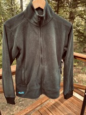 Nwt Kavu Oso Women's S Super Cozy Soft Fleece Black Jacket Coat $65