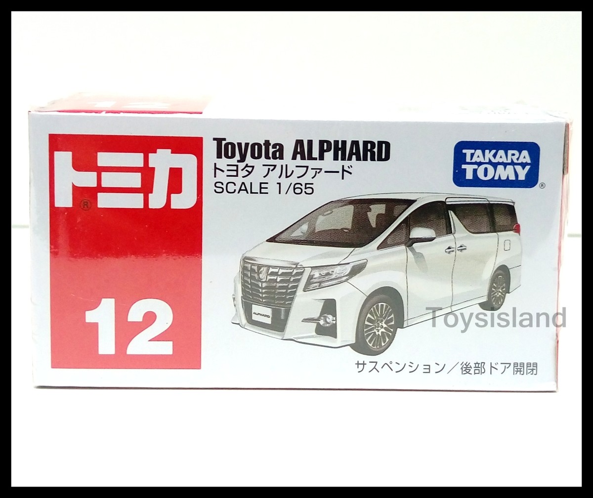 TOMICA 12 TOYOTA ALPHARD 1/65 TOMY 2015 NOV NEW MODEL DIECAST CAR