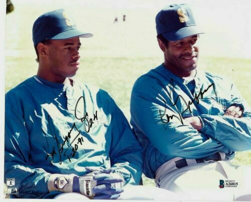 Ken Griffey Jr. Signed Autographed Seattle Mariners MLB Salvino