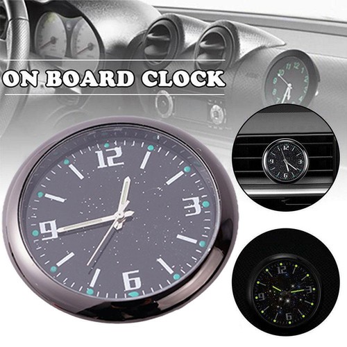 Car Clock Luminous Stick-On Digital Watch Quartz Clocks Dashboard Sell U8B5 E0G6 - Picture 9 of 11