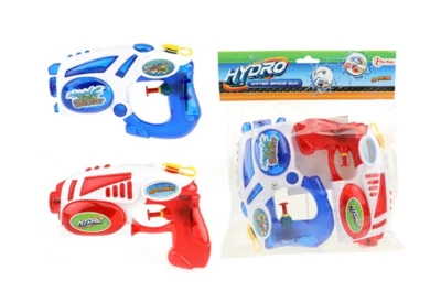 TOITOYS Wasserpistole 2er SET Wasserspritze klein Spritzpistole Kinder Blaster Wasser