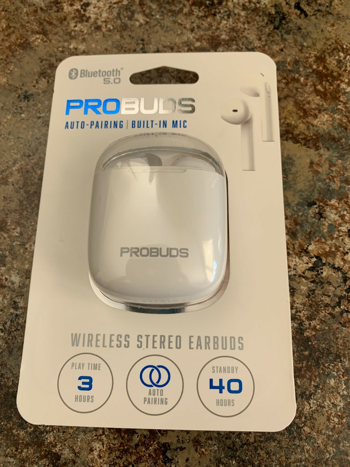 Tzumi 7058W ProBuds Wireless Stereo 