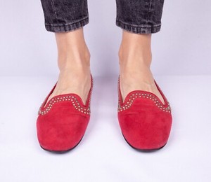 red berry shoes
