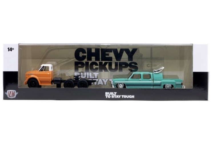 M2 MACHINES '70 CHEVY C60 TRUCK & '74 CHEVY CHEYENNE SUPER 30