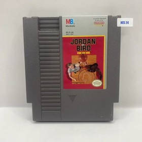 NES Jordan vs Bird One on One (N24) - Retro Game Cartridge