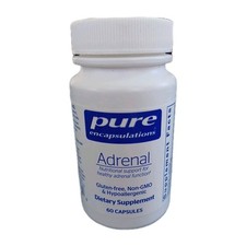 Pure Encapsulations Adrenal Cortisol Support Supplement 60ct 11/2025