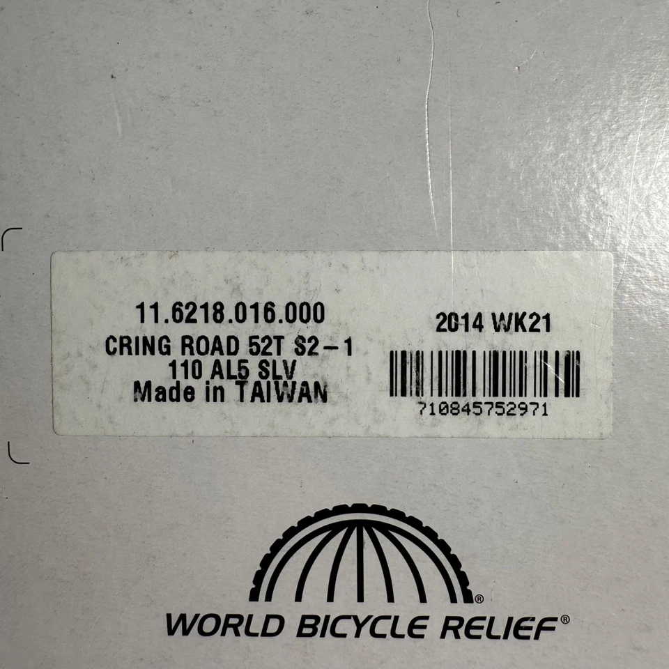 SRAM Road Chainring - 52T / 110mm: Brand-New - Image 2 of 3