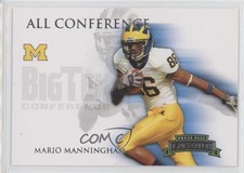 2008 Press Pass Legends All Conference Mario Manningham #AC-12 sl3