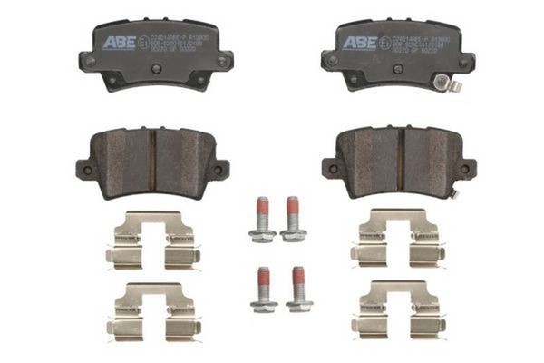 Bremsbelagsatz Scheibenbremse Hinterachse FüR Honda Civic Viii Hatchback IX-image