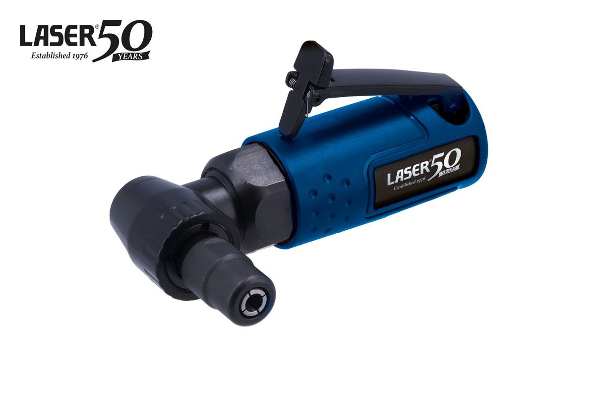 Laser Tools Mini Air Angle Die Grinder with 3mm 6mm Chuck Speed 18,000rpm 9293