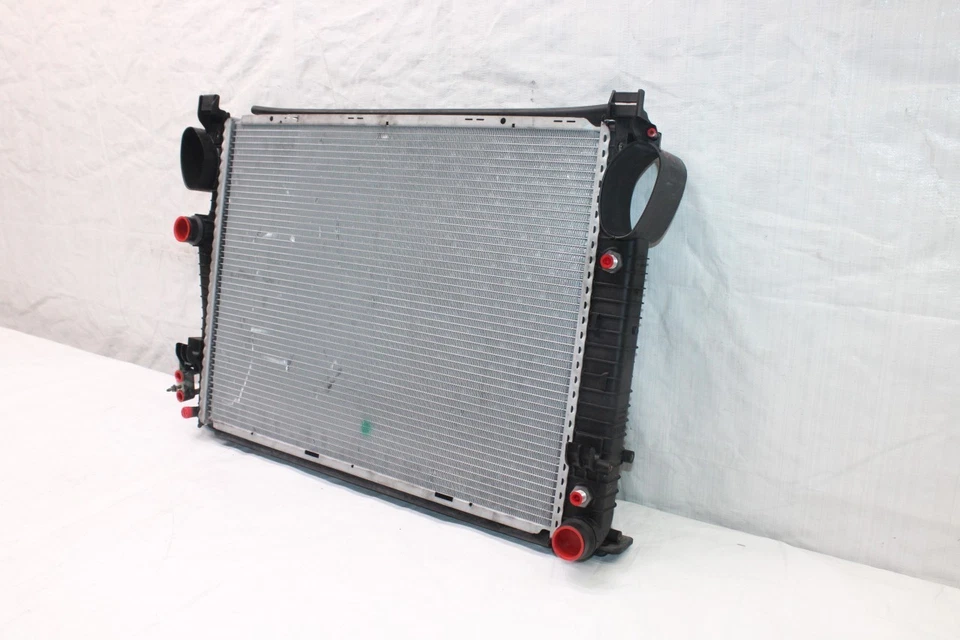 Mercedes SL500 R230 CONV #391 2004 radiador refrigeración del motor con condensador de aire acondicionado Foto 2 de 4