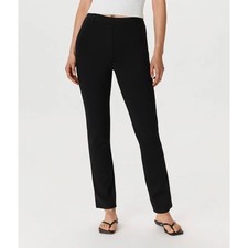 Quince Pants Black XS Pull On Career Comfortable Ultra Stretch Trousers