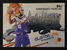 2025-26 Topps Flagship Basketball Clutch City Prospects Khaman Maluach #CC-10...