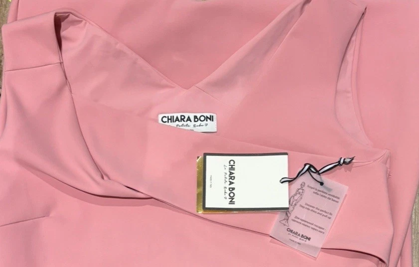 CHIARA BONI La petite Robe Rose Pink Hendrika  Bodycone Dress Size 44 UK12 NEW - Image 2 of 2