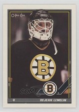 1991-92 O-Pee-Chee Rejean Lemelin #497 1k90