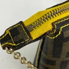 Borsa a mano FENDI modello Zucca catena tela rivestita marrone 8BR592 dal Giappone