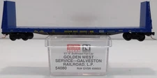 Micro-Trains 05400080 N Golden West Service 61' Bulkhead Flatcar #459003 NIB