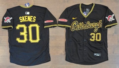 Paul Skenes #30 Pittsburgh Pirates Stitched Alternate Limited