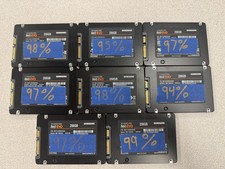 Lot of 8 Samsung 860 EVO 250GB SSD 2.5" SATA III Internal SSD