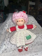 Strawberry Shortcake Crocheted Handmade Doll
