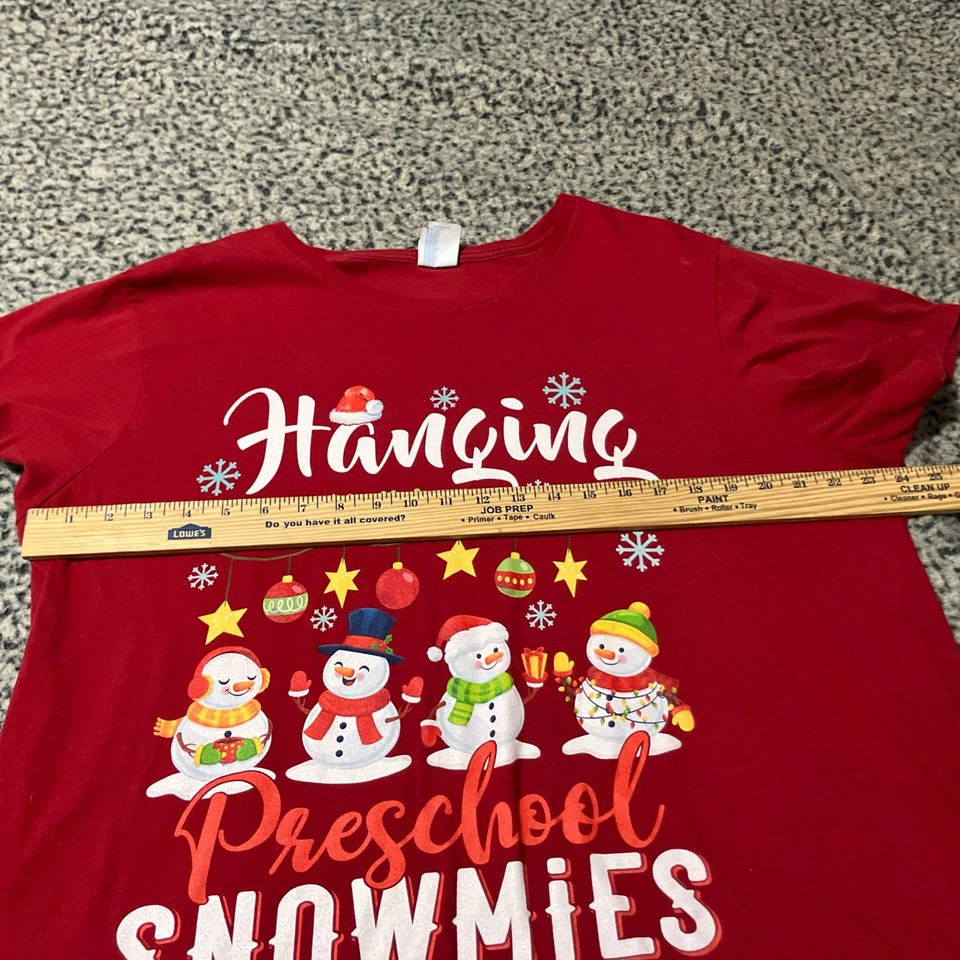 Lote De 4 Camisetas Gráficas Apreciación del Maestro Talla 2 XL Mezcla Algodón Foto 3 de 4