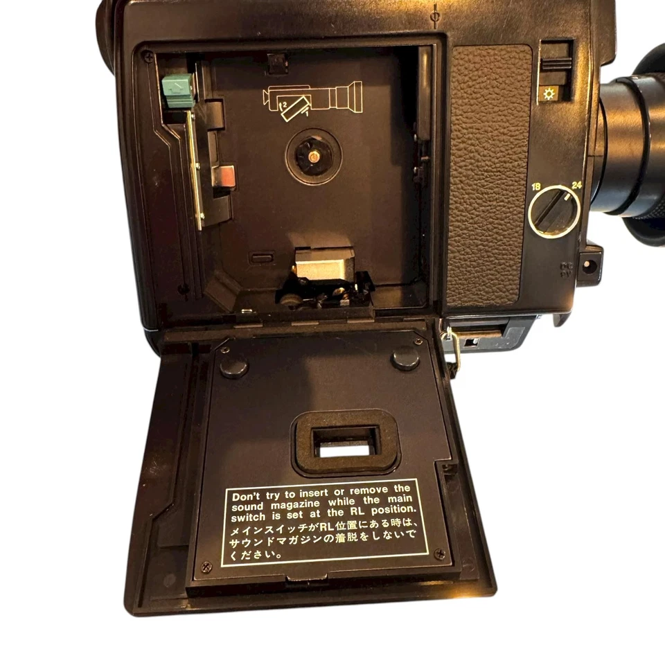 Cámara de película Canon - Canosound 514XL-S Super 8 mm con micrófono (casi como nueva) Foto 4 de 4