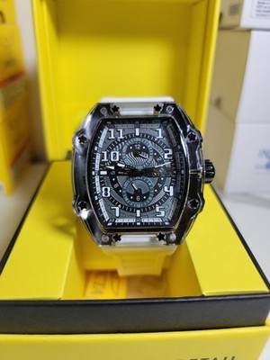 Invicta Racing Cyclone Men's Watch - 48.5mm, White (48719)