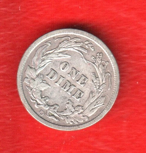 1914-D Barber Silver Dime - 10C - BEAUTIFUL UNCIRCULATED EXAMPLE