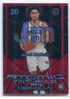 JARED McCAIN 2024-25 Obsidian Atomic Initials #19 RC INSERT  76ers