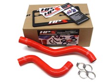 Hps Red Reinforced Silicone Radiator Hose Kit For Mitsubishi 95-99 Eclipse Turbo