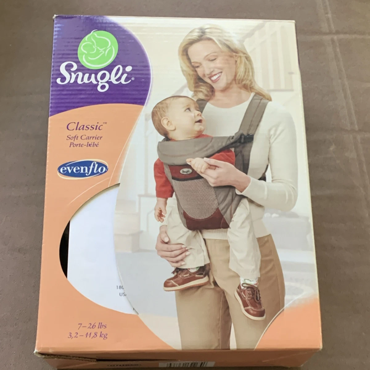 Asiento Portabebe Evenflo Usado Las Mejores Ofertas En Portadores De Beb  Infantil Evenflo Negro