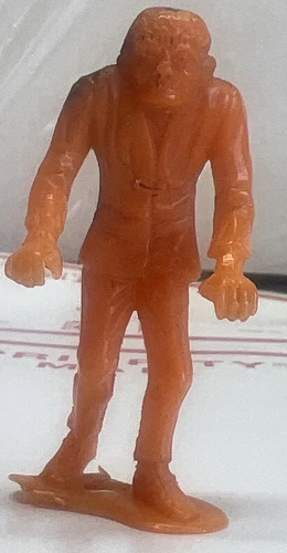 Vintage 1960s Universal Monsters  Frankenstein Plastic Figure by Frito Lay
