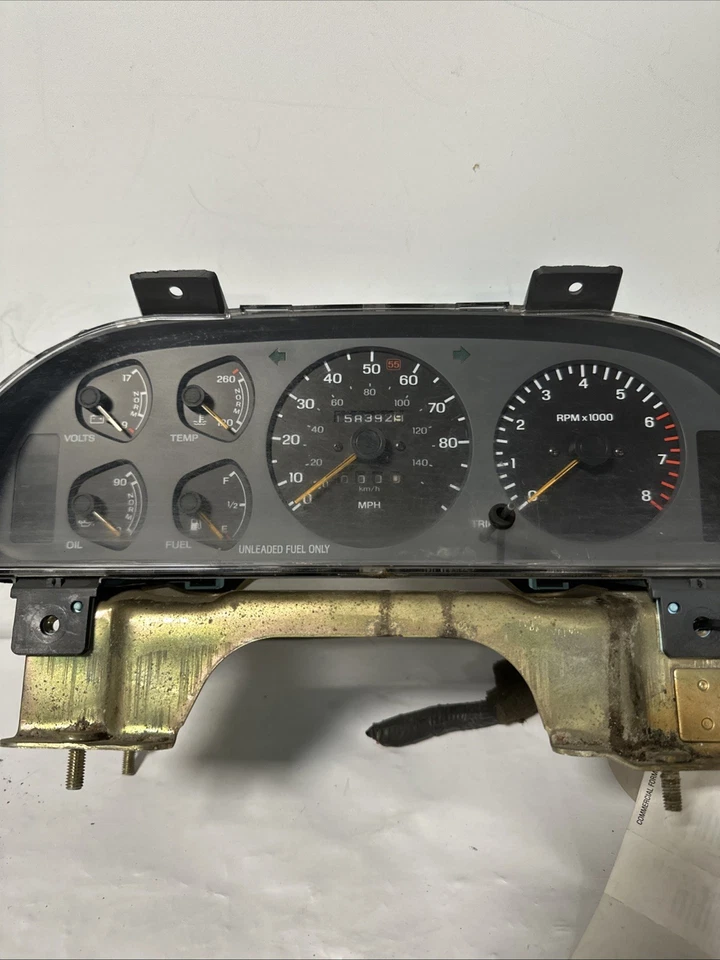 Speedometer Analog Head Only 80 MPH Fits 89 PROBE RR1 Foto 3 de 4