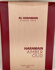 AL HARAMAIN AMBER OUD RUBY EDITION 120ML 4OZ UNISEX PARFUM NEW IN THE BOX