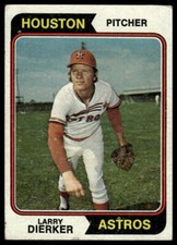 1974 Topps #660 Larry Dierker