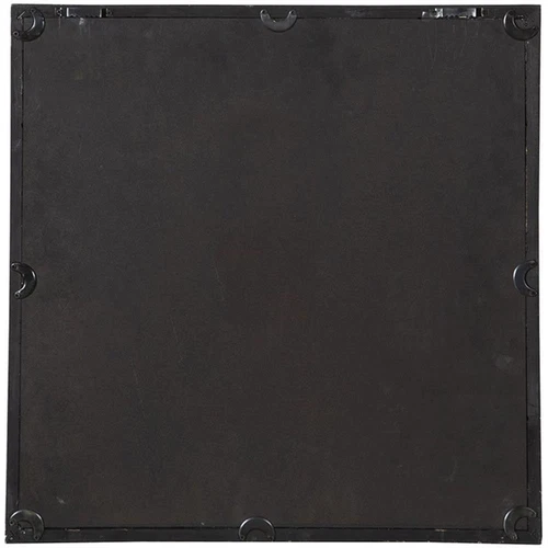 Uttermost Saragano Square Fir Wood Mirrors in Distressed Slate Blue (Set of 2) - Picture 3 of 5