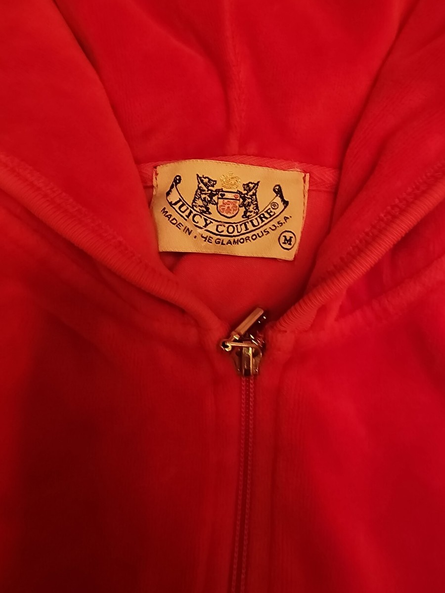 Juicy Couture Track Suit Velour Bintage Y2k Red Saks 5th Ave