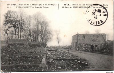 51 FRIGNICOURT Rue du Coton PAST/3489 eBay