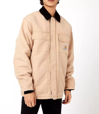 CARHARTT WIP OG ARCTIC COAT I027362 DUSTY H BROWN/BLACK AGED