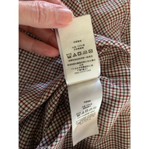 Ralph Lauren Herren 4XL Langarm Hemd rot grau kariert Pony Logo - Bild 10 von 10