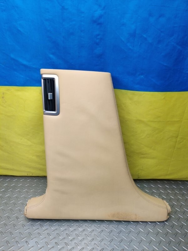 05 06 Bentley Continental Flying Spur LH Side B-Pillar Lower Trim w/Air Vent OEM